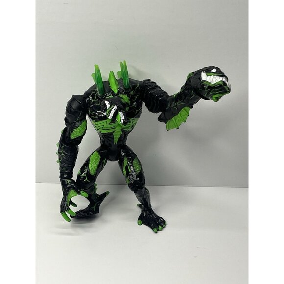 Marvel Spider-Man Black Sea Venom Web Splashers 1997 Toy Biz Figure Vintage - Picture 1 of 8
